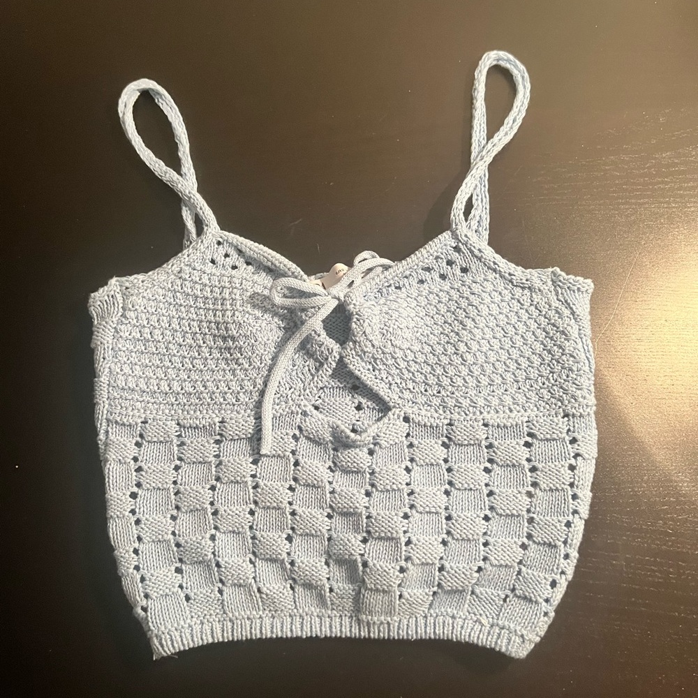 ZARA crochet top